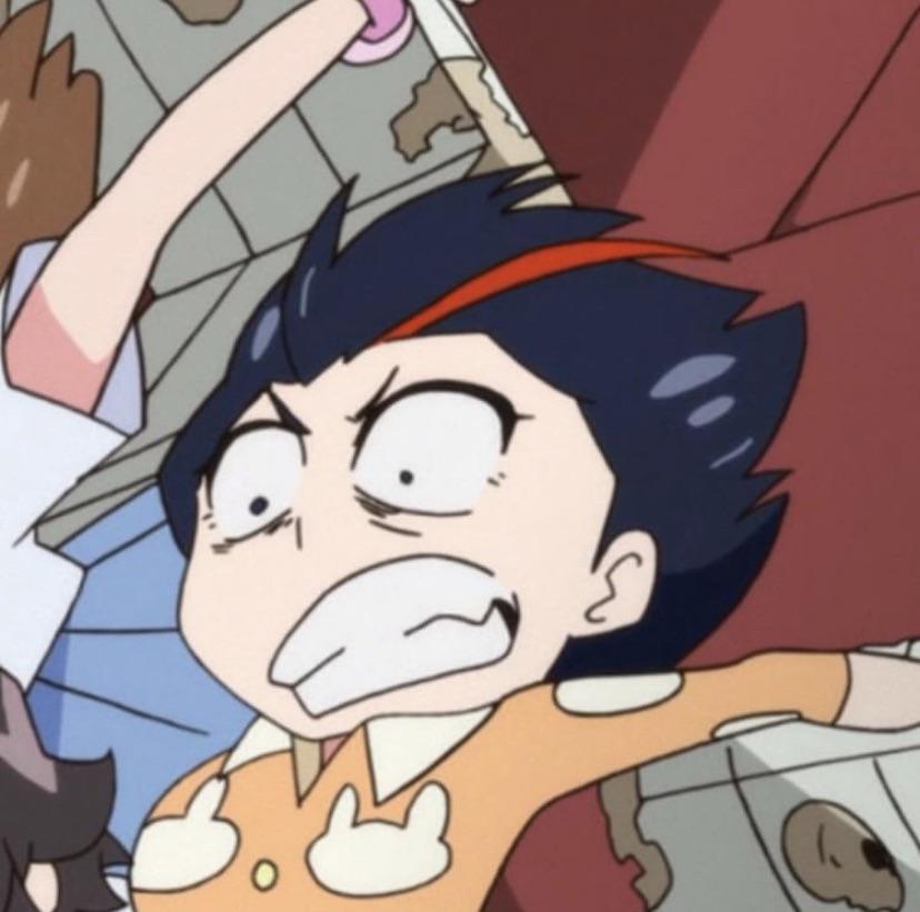 Ryuko from Kill la Kill in bunny pajamas