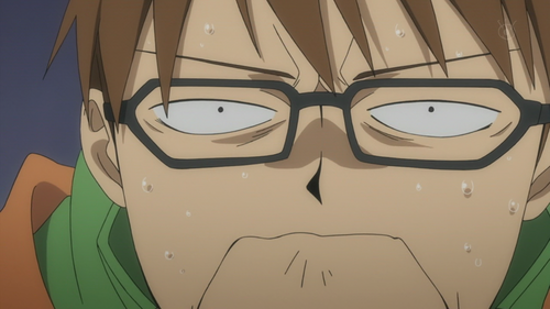 Grumpy Highschool Student from SilverSpoon Anime